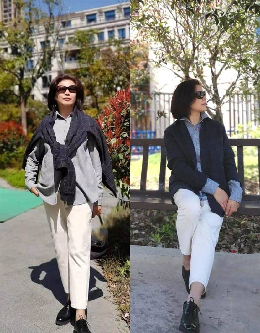 怪不得女人都不穿闊腿褲了,今年流行「卡布里褲」50、60歲更美