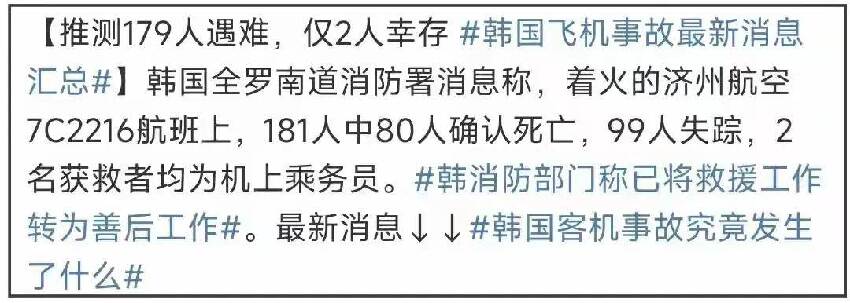 韓國空難不是鳥的原因，「人為因素」也很大，韓國大媽目睹墜毀全過程