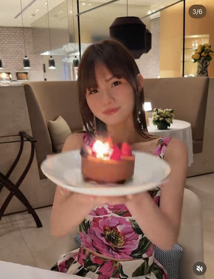 富商馬清鏗包場為情婦慶生,兩人親密合照好高調,女方稱不再理流量只想做自己