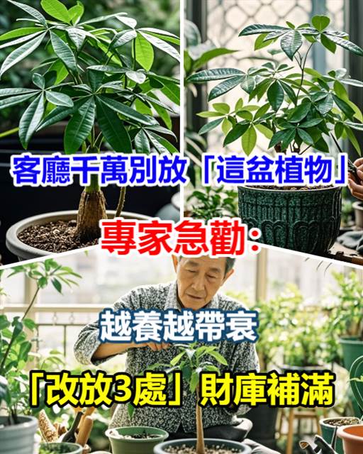 客廳千萬別放「這盆植物」！專家急勸：越養越帶衰「改放3處」財庫補滿