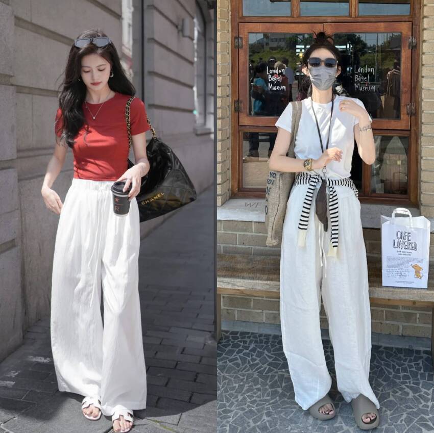 40+女性的時尚秘訣:一條小白褲解鎖初夏百變造型