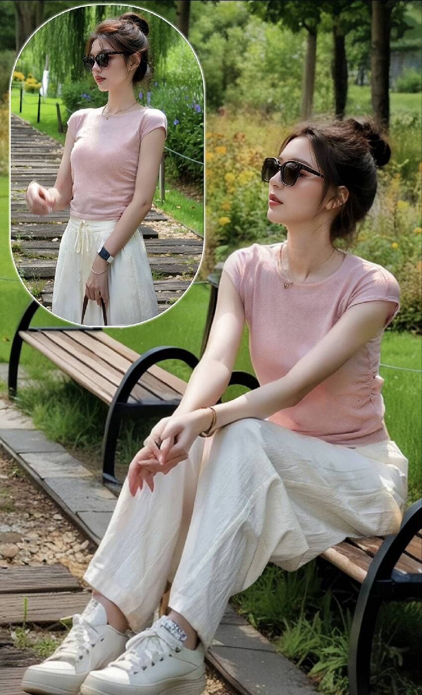 40+女性的時尚秘訣:一條小白褲解鎖初夏百變造型
