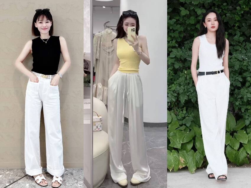 40+女性的時尚秘訣:一條小白褲解鎖初夏百變造型