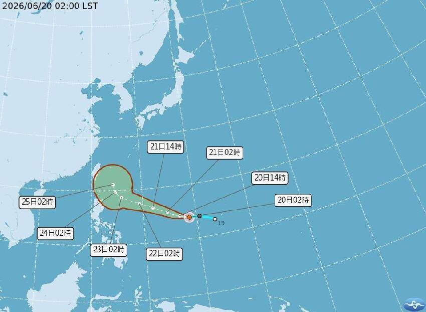 快訊／米克拉颱風「路徑變了」！飆中颱以上，這2天猛逼台灣
