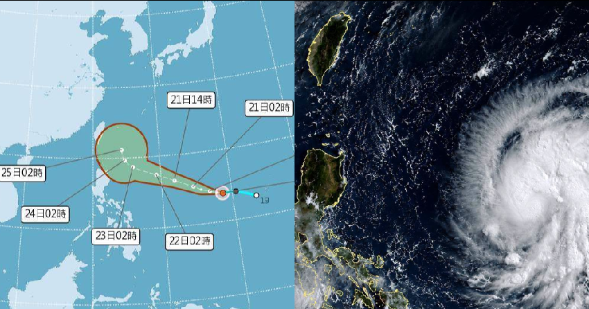 快訊／米克拉颱風「路徑變了」！飆中颱以上，這2天猛逼台灣