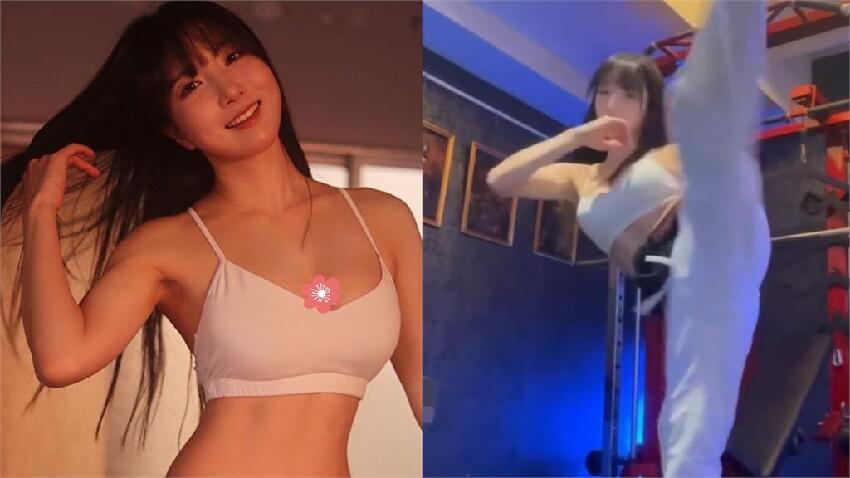 功夫正妹「武術合計17段」踢腿出大事！冒出大BOSS…男粉被一擊KO