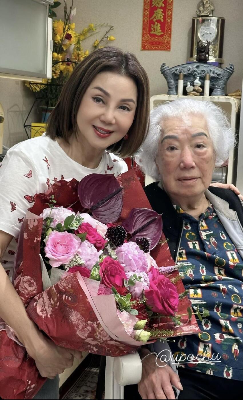 44年婆媳情勝似母女！謝玲玲母親節探望「99歲豪門前婆婆」　感恩「當年離婚時的幫助」一直不忘懷