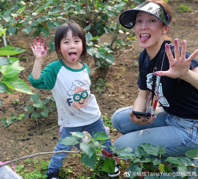 楊怡曬全家福慶女兒滿4歲，珍珠像媽媽超漂亮，弟弟似翻版羅仲謙