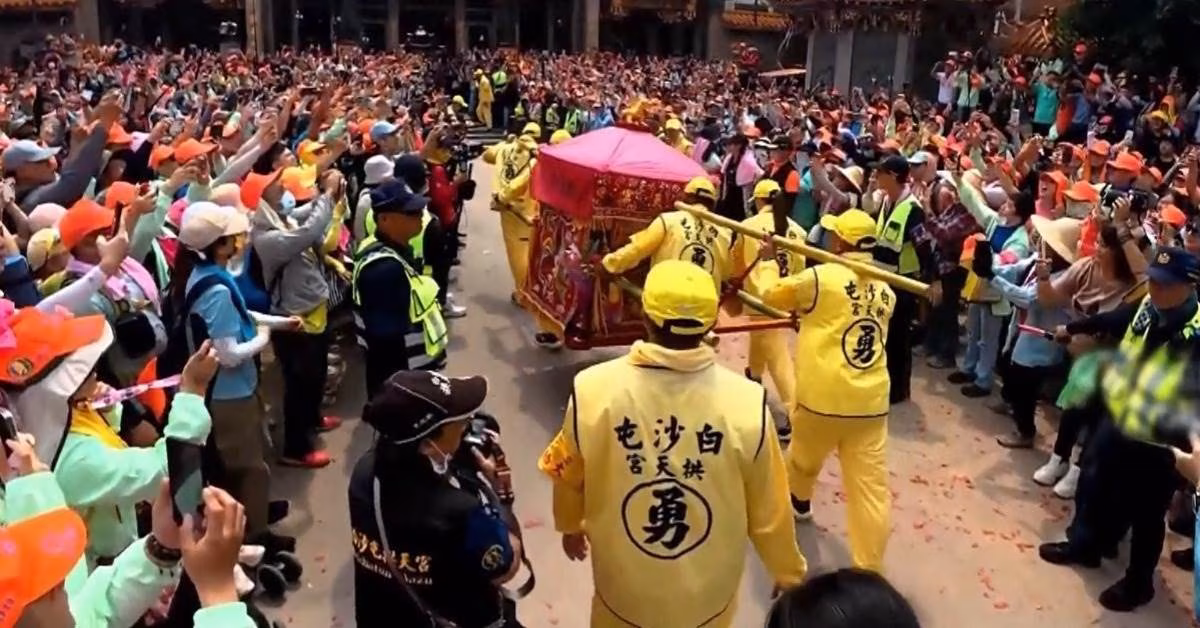 白沙屯媽祖再顯神跡！她「斷氣6分鐘」奇蹟生還