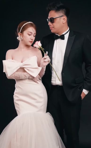 真的要結婚了！黑男混血女友公開「絕美婚紗照」　他樂喊：終於輪到我