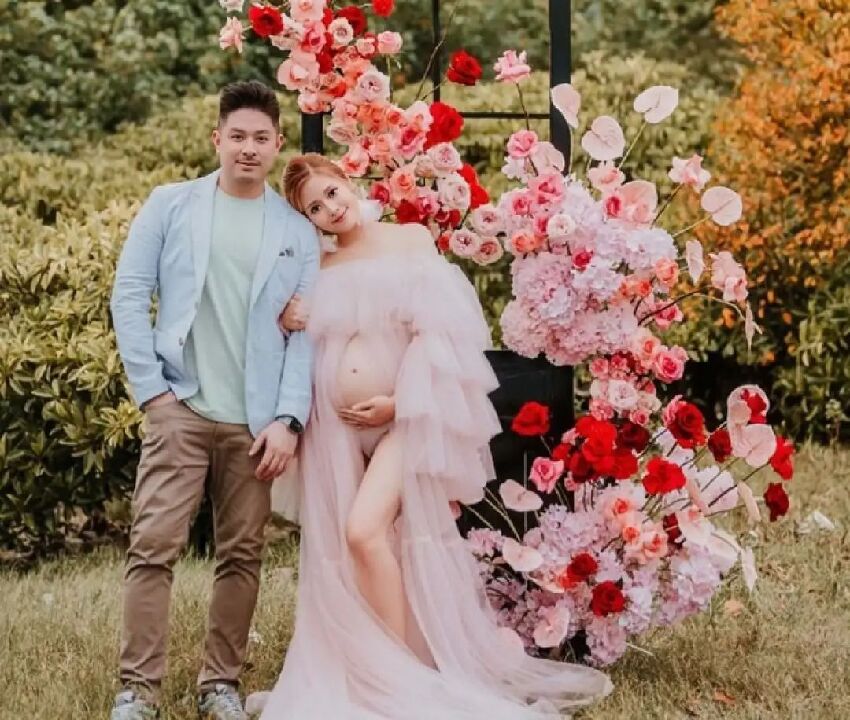 恭喜！35歲TVB前女星突然宣布懷孕！半年前產下二胎，結婚四年成功抱仨