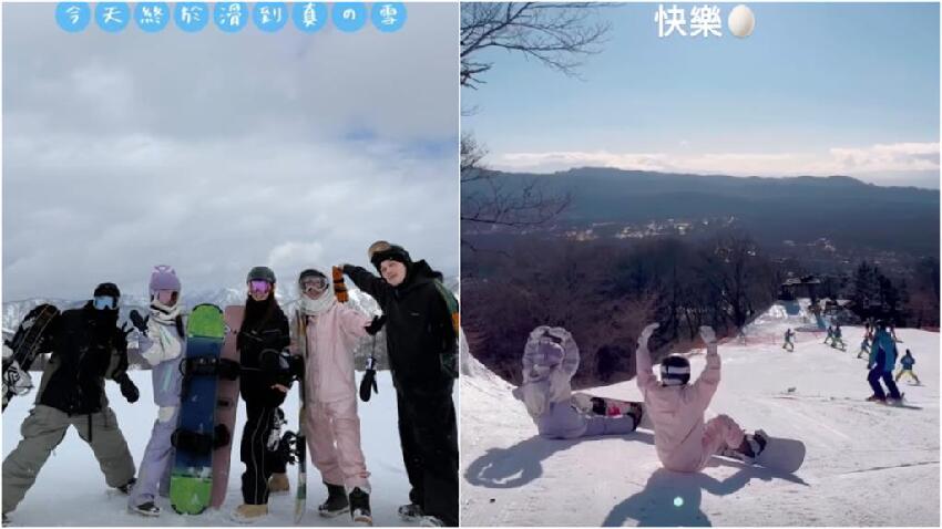 仙氣滑雪妹「雪地大解鎖」竟是樂天琳妲！暗黑真身「冰火兩重天」震撼網