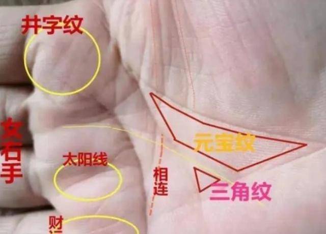 「三角紋在手，富到九十九」，三角紋在哪裡？這到底準不準呢？