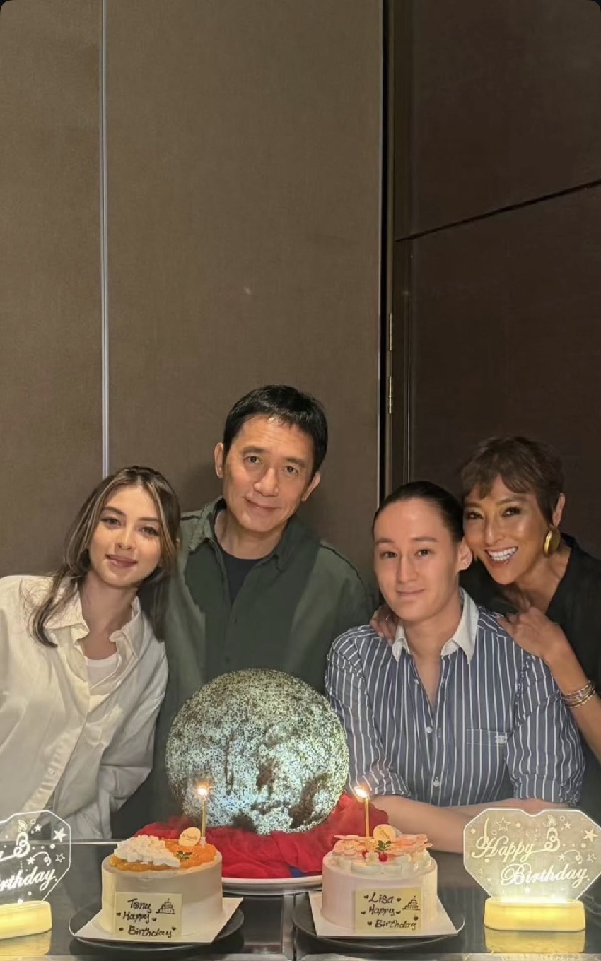 梁朝偉素顏過64歲生日，劉嘉玲曬夫妻合照，結婚18年沒孩子仍恩愛