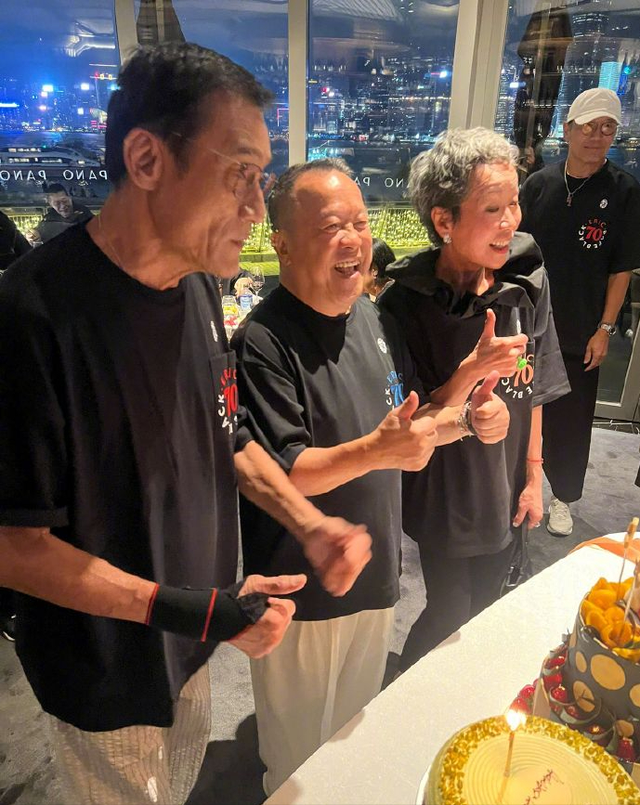 曾志偉71歲豪搞生日趴！過百明星爭相敬酒，譚詠麟葉童喝到臉通紅