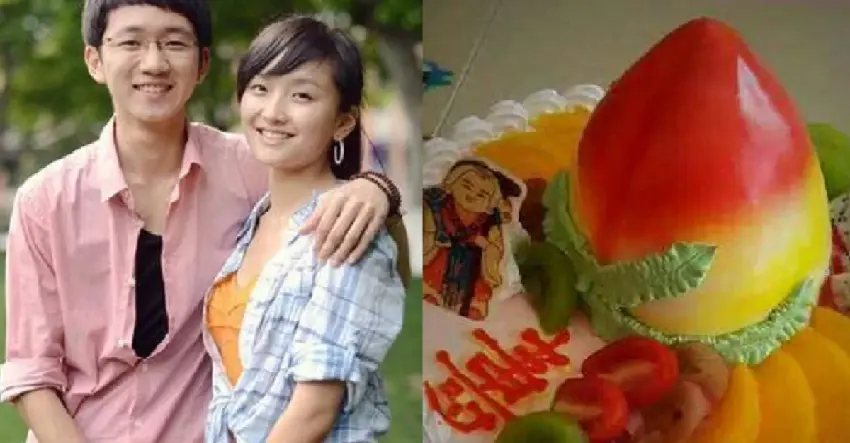 女兒平常給婆婆帶，最近婆婆過60大壽「我特地買蛋糕」回去慶祝！3歲女兒指著蛋糕上壽桃「說了一句話」我毛骨悚然 # 反應過來後怒砸蛋糕