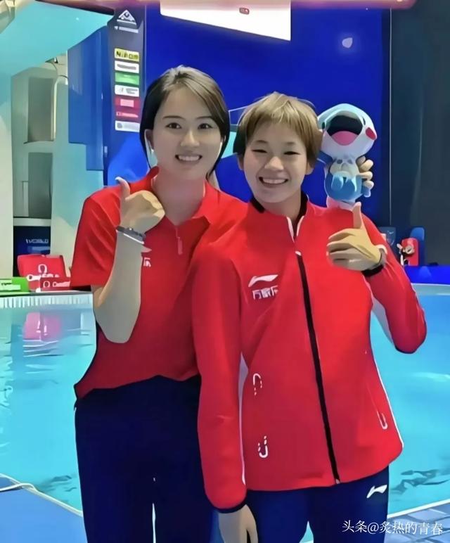 「水花炸」彈驚現水立方!全紅嬋上演另類炸魚秀 陳若琳急出表情包