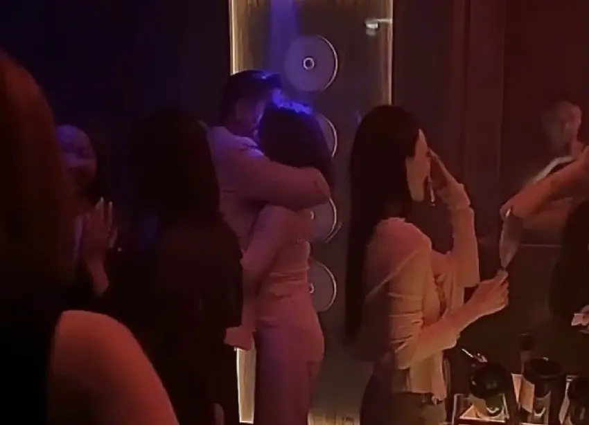 突發!胡杏兒老公在夜店與多位美女親密互動被拍,網友直呼辣眼睛