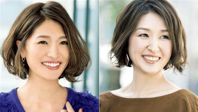50歲女人頭髮不要留太長，這4款短發燙洋氣又好看~
