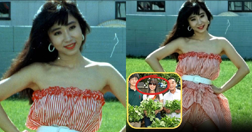 台灣玉女偶像消失21年近照流出，沒錢吃飯在街頭賣菜維生，今丈夫真實身份終於瞞不住