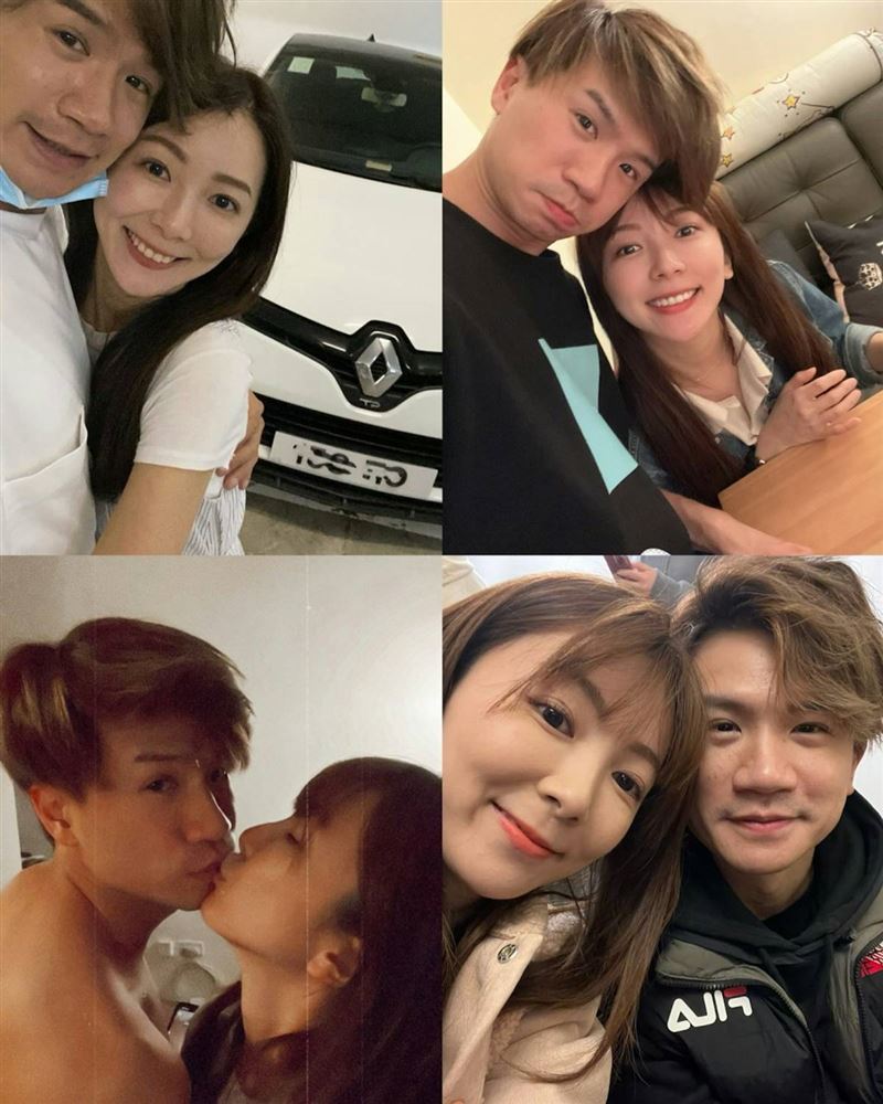 港星親密照瘋傳！女友突曬36張合影「半裸親吻照」曝光　本人回應了