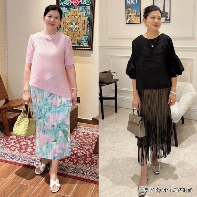 最時髦的65歲阿姨,身高160cm、體重120,卻憑「穿搭」秒殺同齡人
