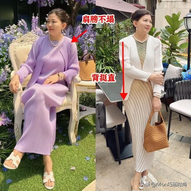 最時髦的65歲阿姨，身高160cm、體重120，卻憑「穿搭」秒殺同齡人