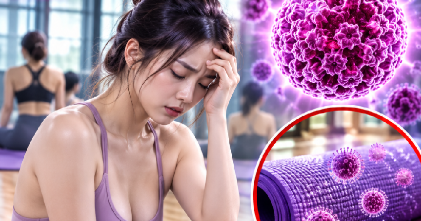28歲女子用公用瑜伽墊感染HPV！醫師揭真相，夏季這病毒恐存活數小時