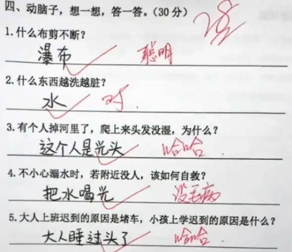 我兒子哪錯了？國小三年級數學題：「9+9÷3=12」 被老師打叉！家長質問老師「反被打臉」：好好審題