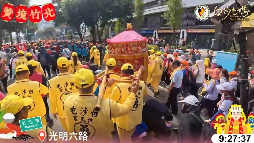 歷史性一刻!「白沙屯媽祖」直衝1縣市,信眾暖哭:整個雞皮疙瘩