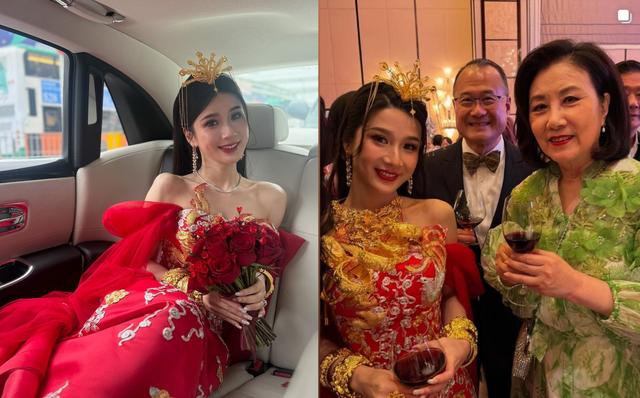 香港40億千金大婚政商名流到賀！將退出選美，與日籍老公賺錢養家