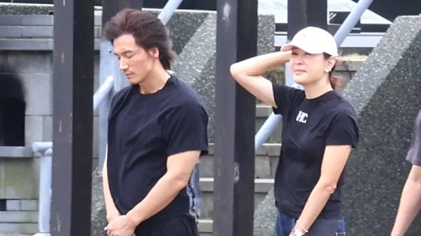 大S雕像正式完工，裹著黑帆布等忌日揭曉，現場曝光與高以翔為鄰