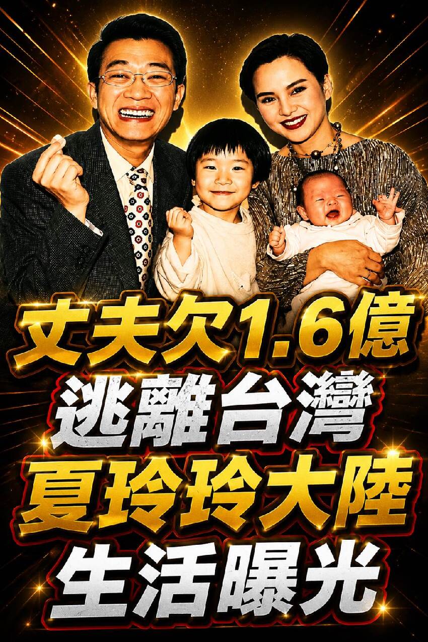「香格格」夏玲玲下嫁曹啟泰後銷聲匿跡，丈夫破產欠1.6億後逃離台灣，今71歲在大陸竟活成這樣