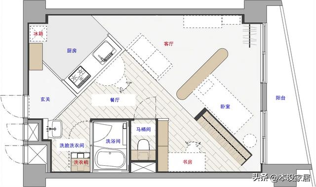 33歲姑娘買下32㎡小宅,閨蜜笑稱「巴掌大」,改造后反而羨慕極了