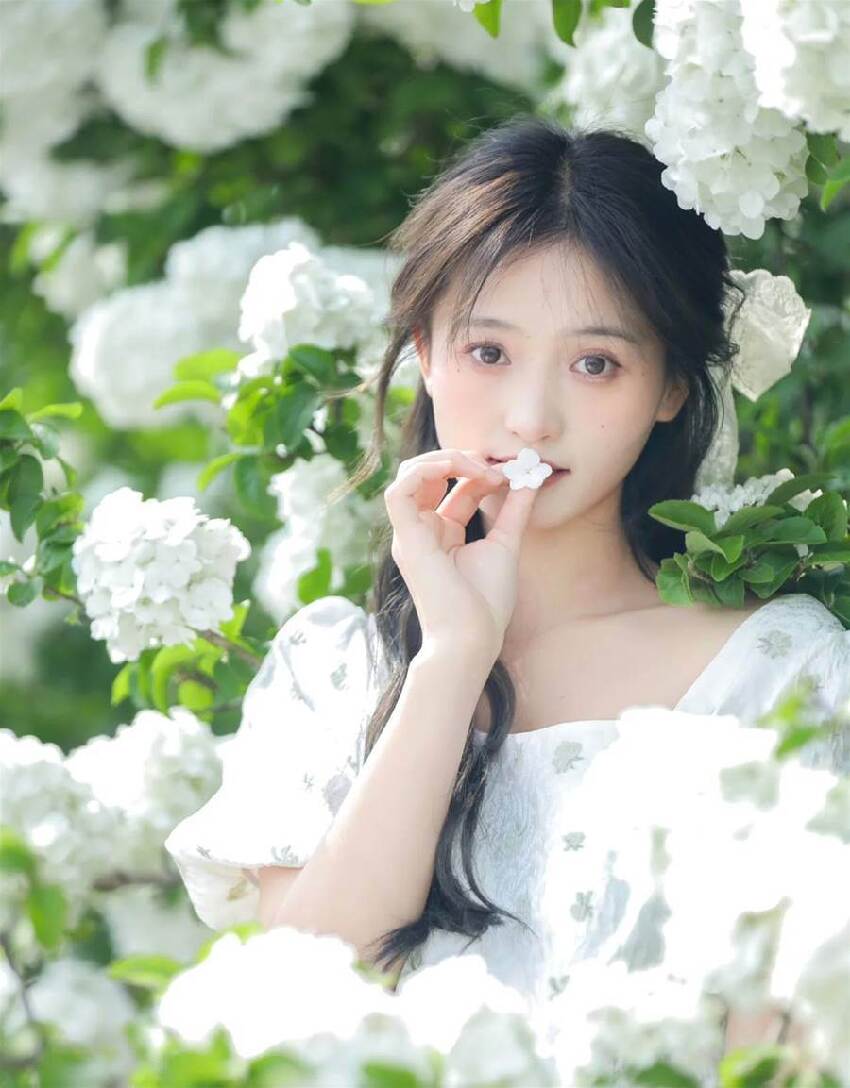 8個實用技巧,把繡球花人像拍美拍自然,學好這篇就夠了