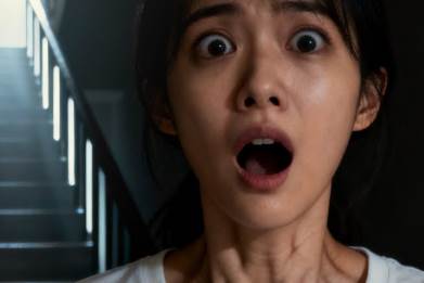 女博士淩晨點外賣，外賣員送到後發來訊息：「千萬別開門！」第二天她打開門後當場愣在原地！