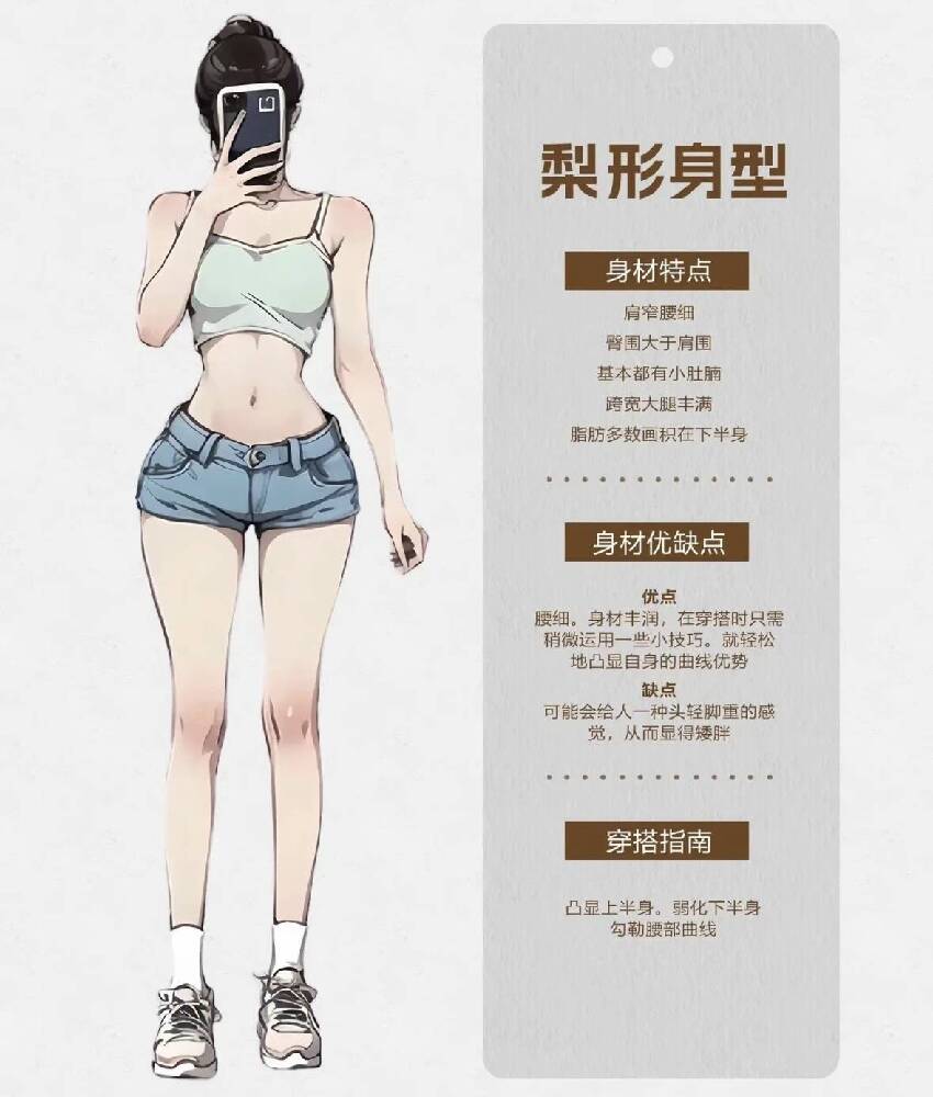夏季想要穿搭更時尚，從認識自己的身材開始