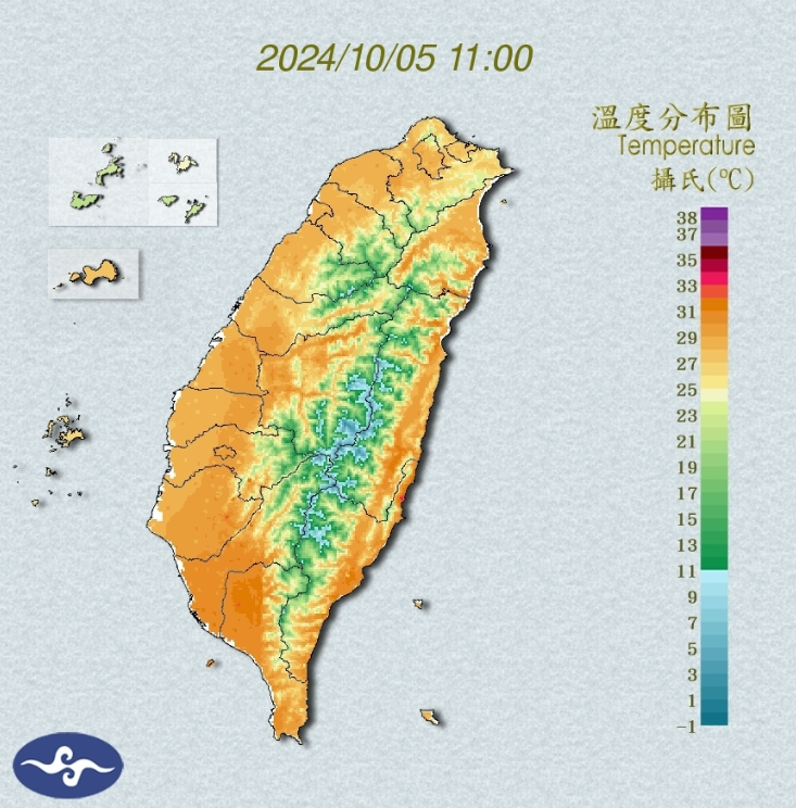 把握周末穩定天氣！下周一又變天「降雨持續到國慶日」　這天起轉涼「氣溫降至2開頭」