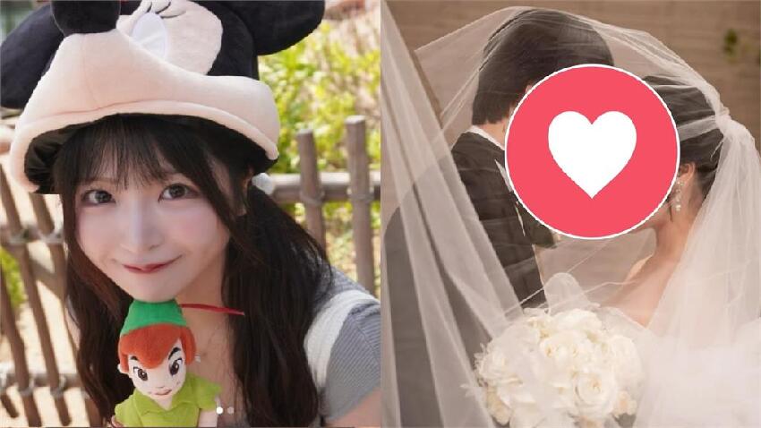 日AV界「絕對的偶像」引退1年爆結婚！跨年曬婚紗照喊話老公陪做1事