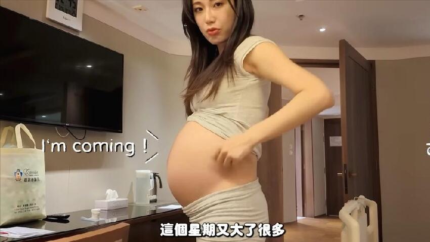 前TVB女星公開剖腹生子過程，奢華產房配客廳廚房，富豪丈夫全程暖心陪產