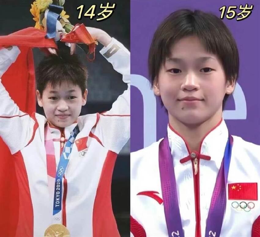 從「稚嫩小嬋」到「跳水女皇」！6歲到17歲的全紅嬋瘋狂轉變，網友贊爆：是冠軍但還是孩子