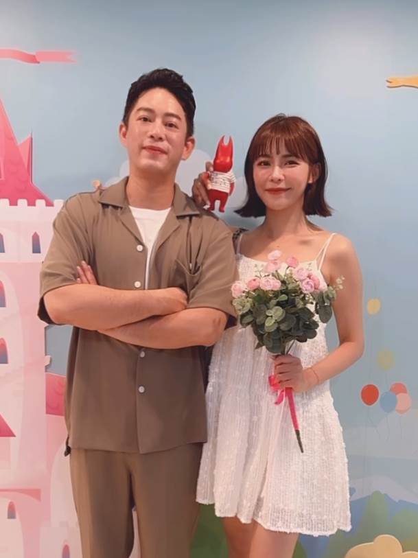 又一對八點檔夫妻假戲真做！33歲本土劇女星「甜曬中式傳統婚紗照」　大10歲尪驚喊：「好漂亮❤️」