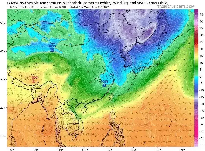 入秋以來最強！冷氣團進逼台灣「急凍剩12度」　專家曝時間點「下周報到」