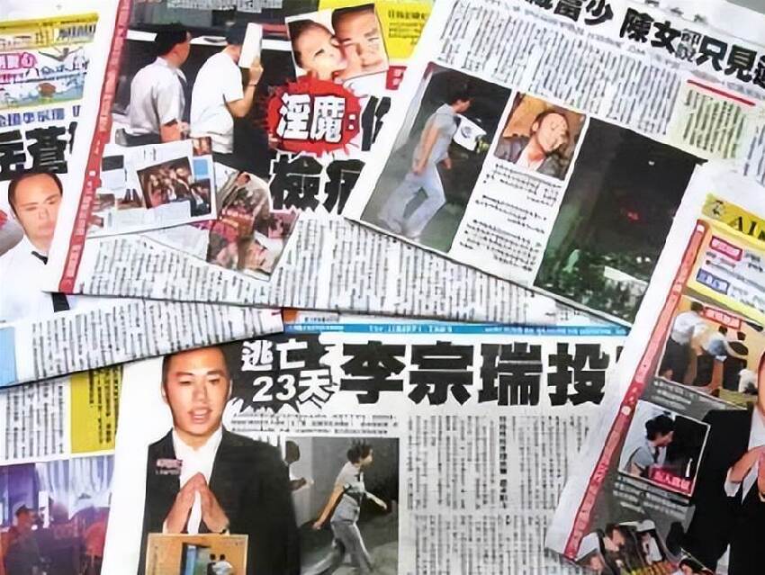 陳冠希的「前輩」富少李宗瑞，以一己之力，就毀掉了60位女藝人