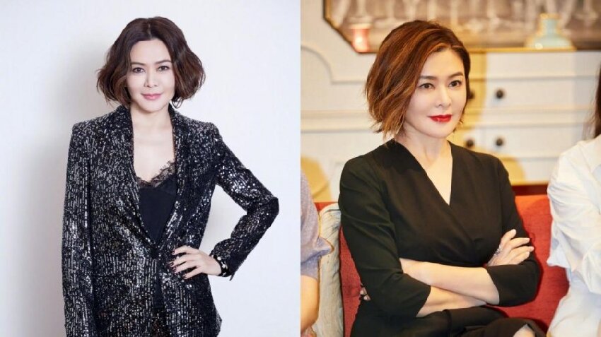 關之琳為53歲弟弟慶生，姐弟罕同框長得很像，弟弟濃眉大眼仍俊朗