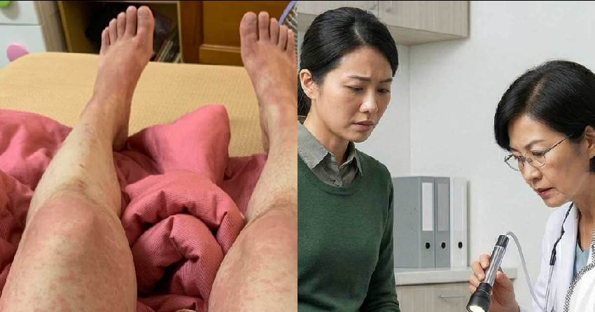 發燒畏寒一個月！南投37歲女子「全身狂冒紅疹」大崩潰，一查竟是要命疾病「只盼和平共處」