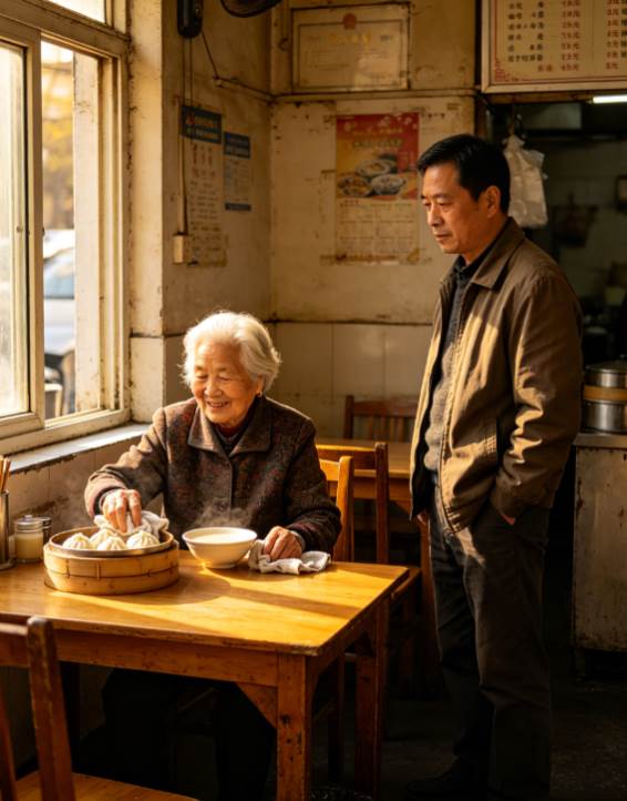 86歲孤寡老太，每天賒賬早餐錢5年！店倒閉當天老闆上門討要，看見一幕驚呆立刻報警