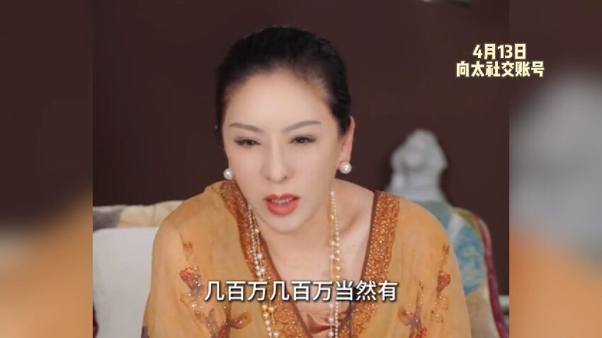 向太稱被向佑虧光幾百萬，控訴兒子心態扭曲，躺平等繼承百億家產