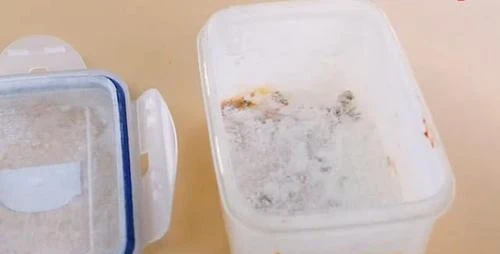 塑膠飯盒沾上油污，怎麼洗都油膩膩的，教妳3招一沖就干凈