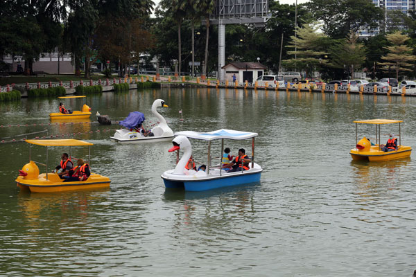 56歲岳母約30歲女婿去公園劃船，到了湖中央，才發現岳母另有所圖 女婿：我們一起面對生活的風風雨雨